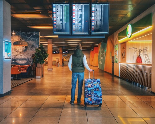 First Class cabin interior